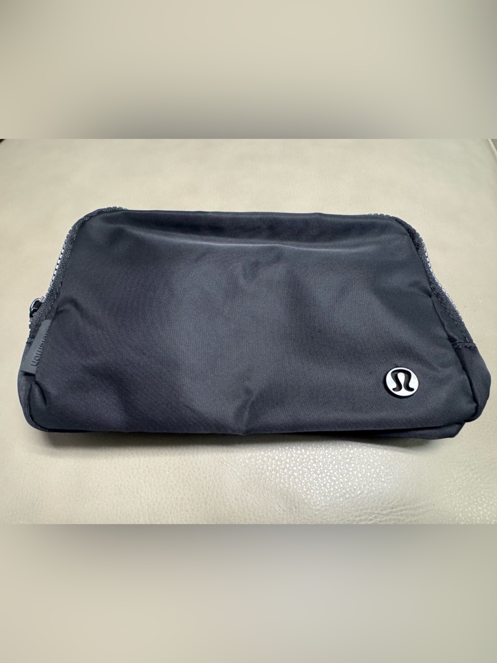 lululemon athletica Black Crossbody Pouch with Embossed Logo